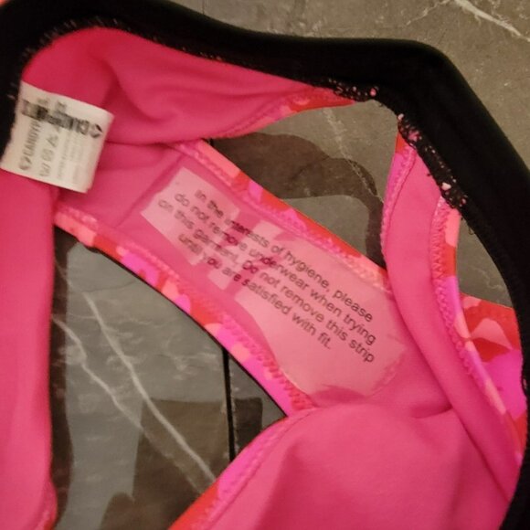 Asos Candy Pants High Waist Cut Out Bikini Bottom - Picture 7 of 7